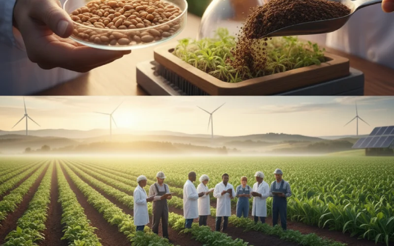 بهبود عملکرد مزارع با ترکیب علمی بهترین بذر و کود مکمل ارگانیک باکیفیت