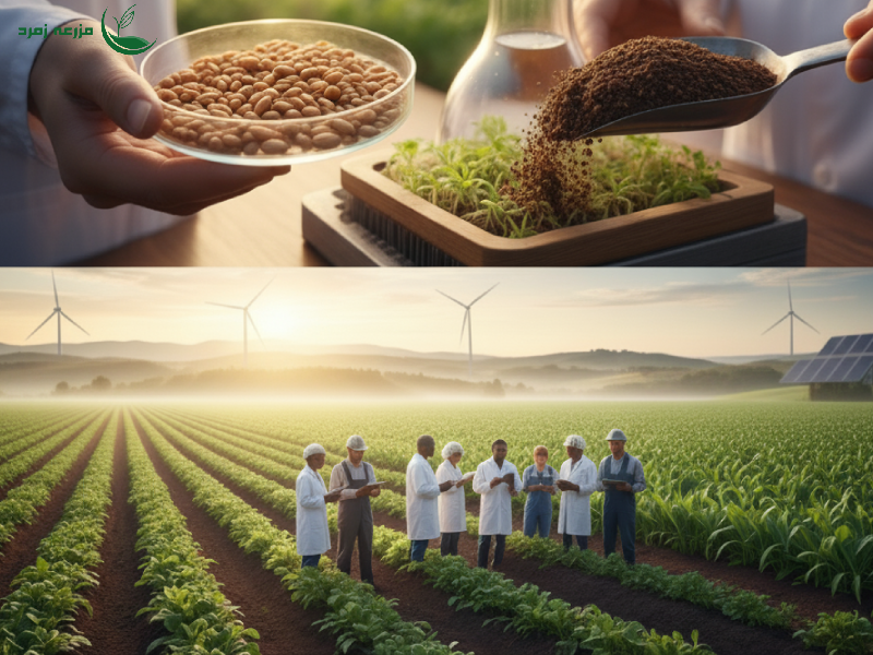 بهبود عملکرد مزارع با ترکیب علمی بهترین بذر و کود مکمل ارگانیک باکیفیت