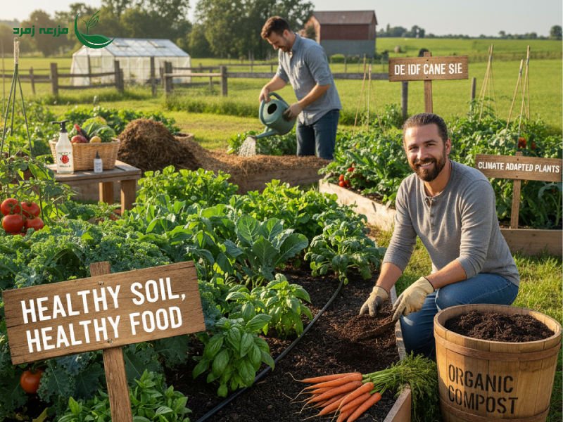 تولید غذای سالم با باغبانی: نکات طلایی و تکنیک‌های کاربردی