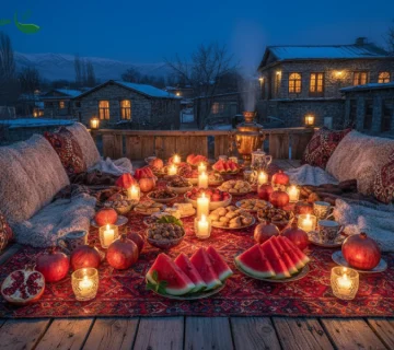 از انار تا هندوانه؛ نمادهای شب یلدا و معنی آن‌ها