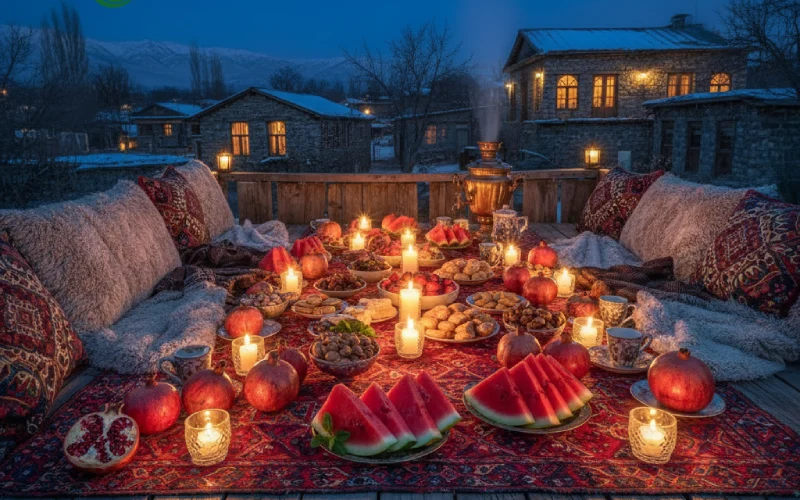 از انار تا هندوانه؛ نمادهای شب یلدا و معنی آن‌ها