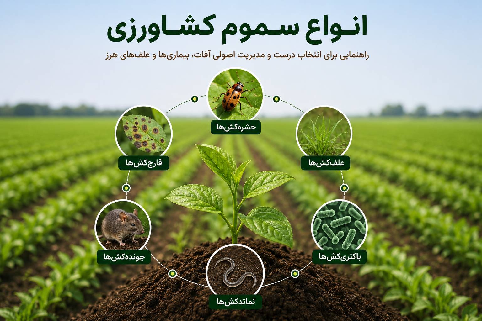 انواع سموم کشاورزی